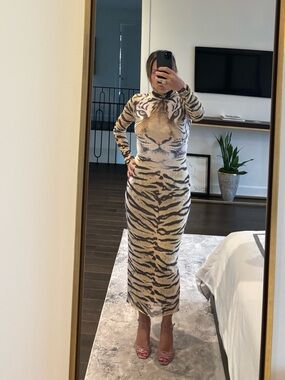 AFRM | Dresses | Nwt Size S Biona Maxi Dress Color Dark Clay | Poshmark